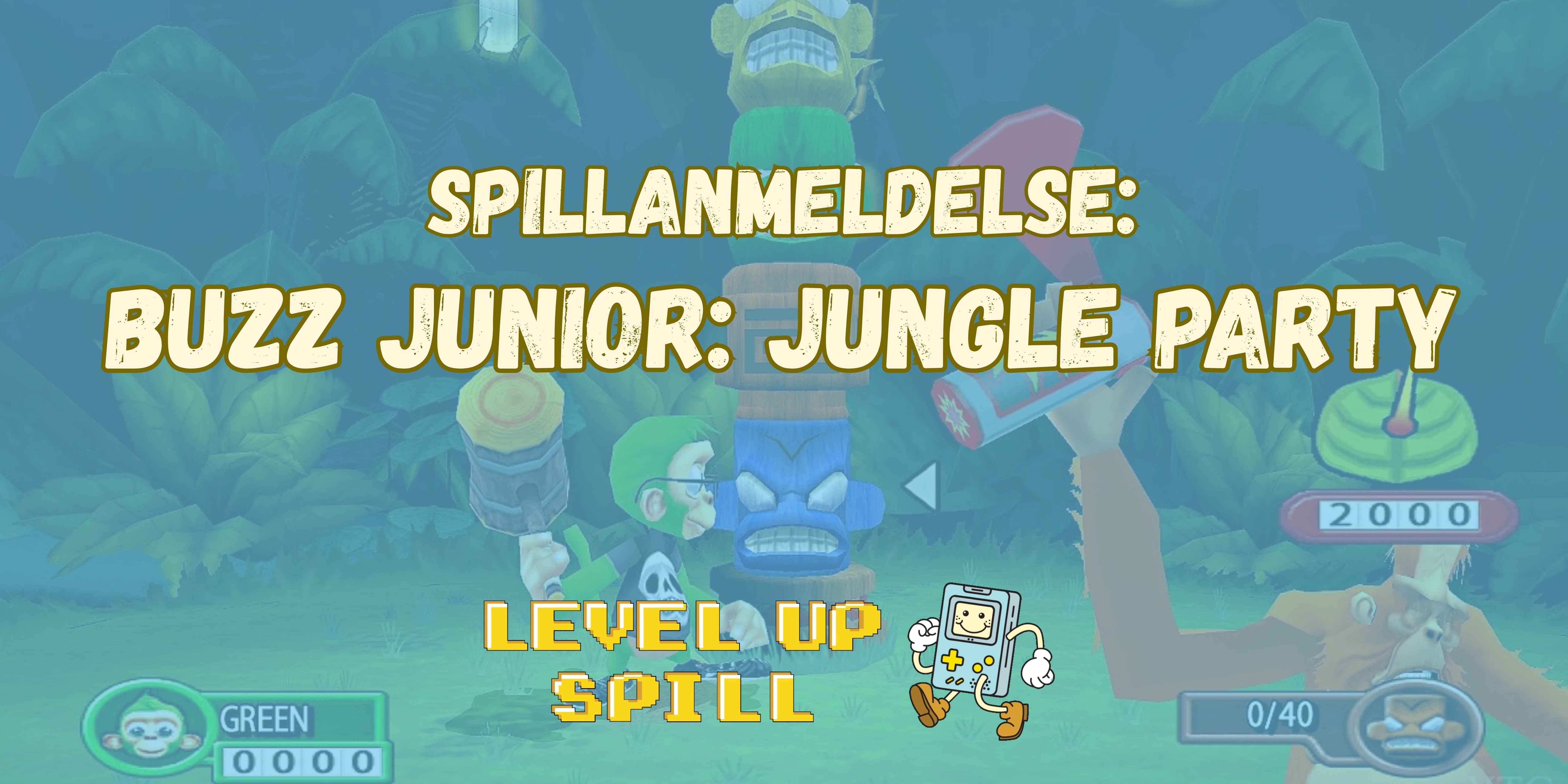 Spillanmeldelse: Buzz junior - Jungle party - PlayStation 2