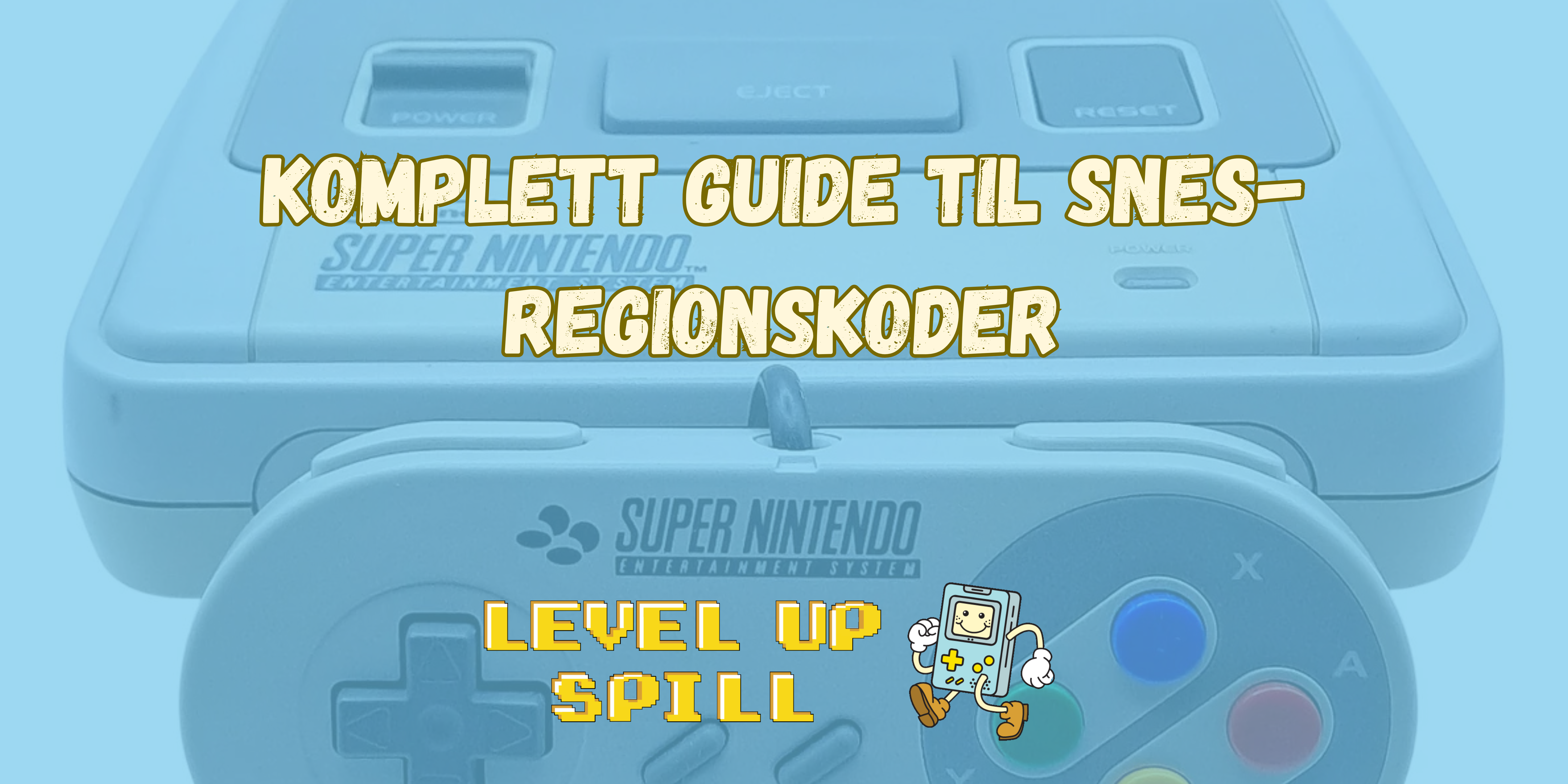 Komplett guide til SNES-regionskoder: Alt du må vite om PAL, NTSC og landskodene