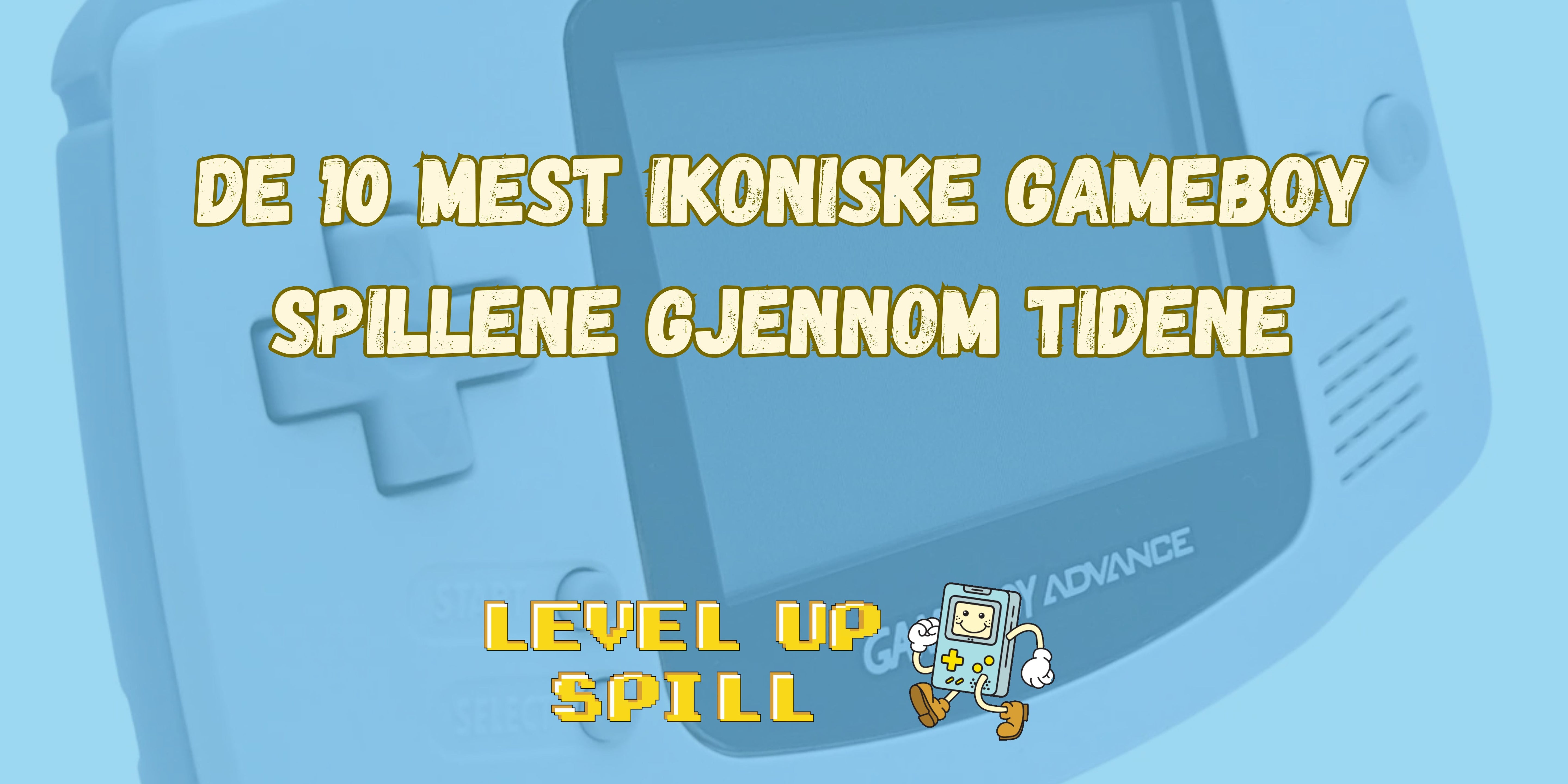 De 10 mest ikoniske GameBoy spillene gjennom tidene (rekkefølgen er ikke rangert)