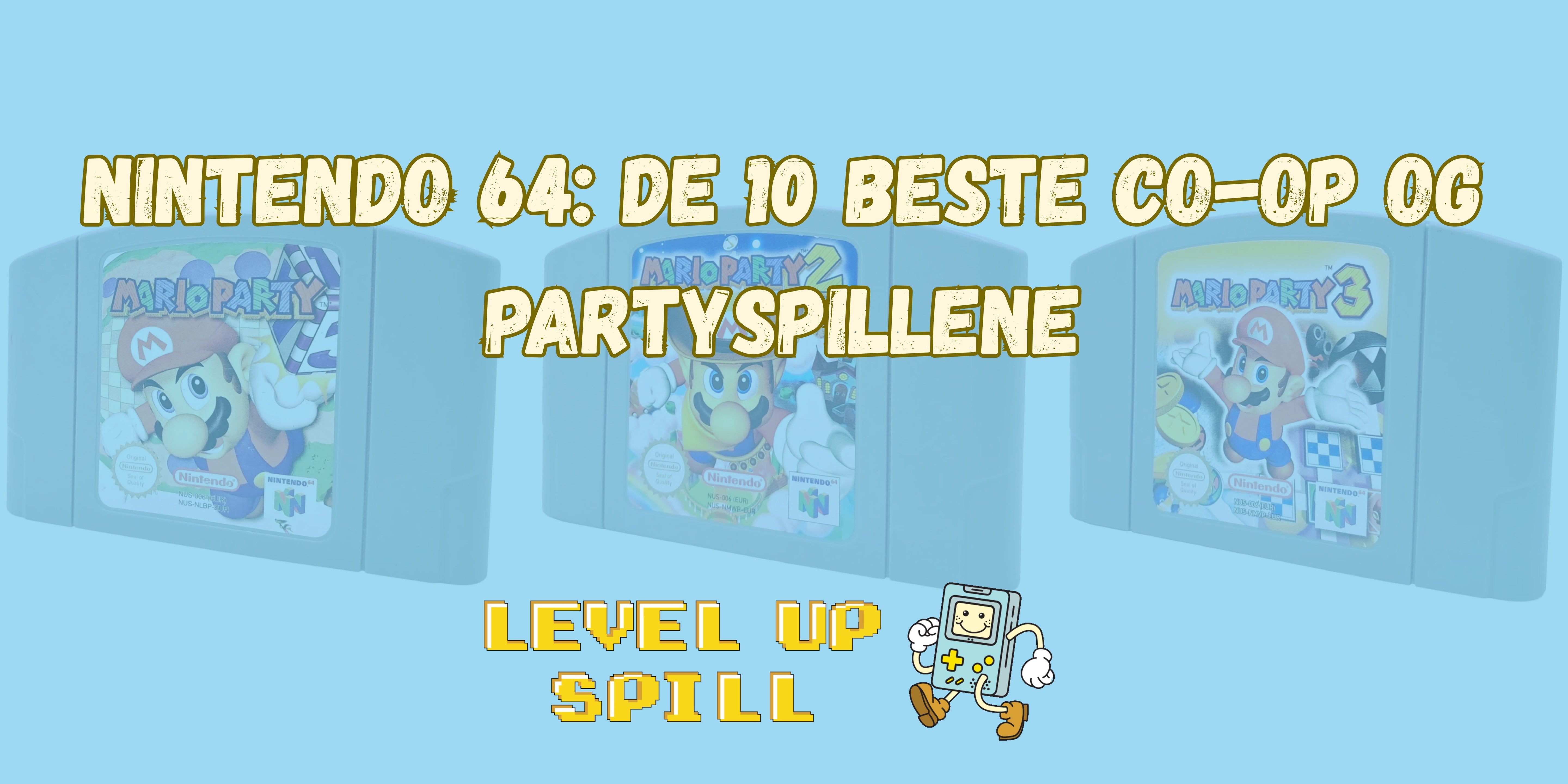 Nintendo 64: De 10 beste co-op og partyspillene