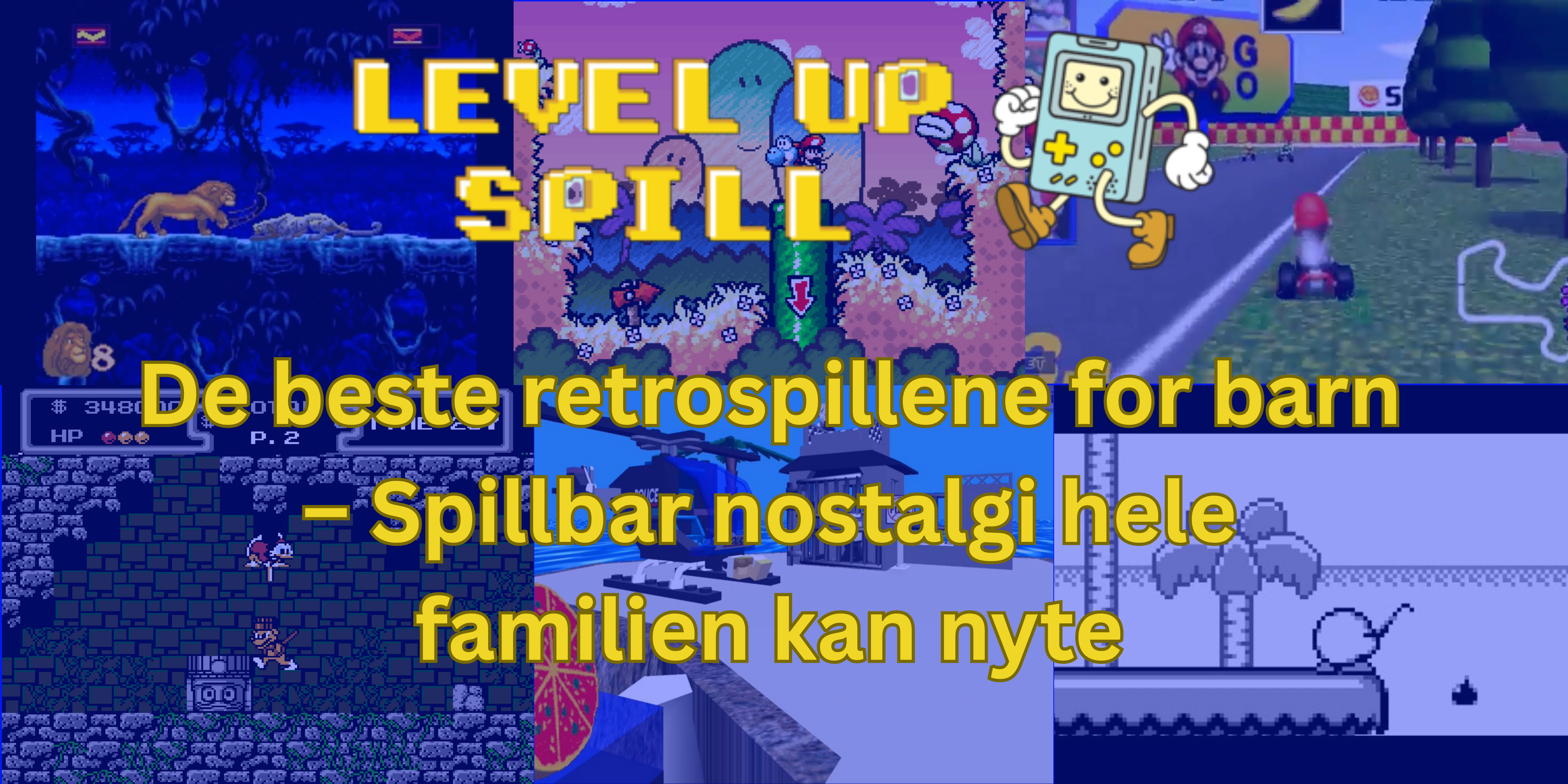 De beste retrospillene for barn – Spillbar nostalgi hele familien kan nyte