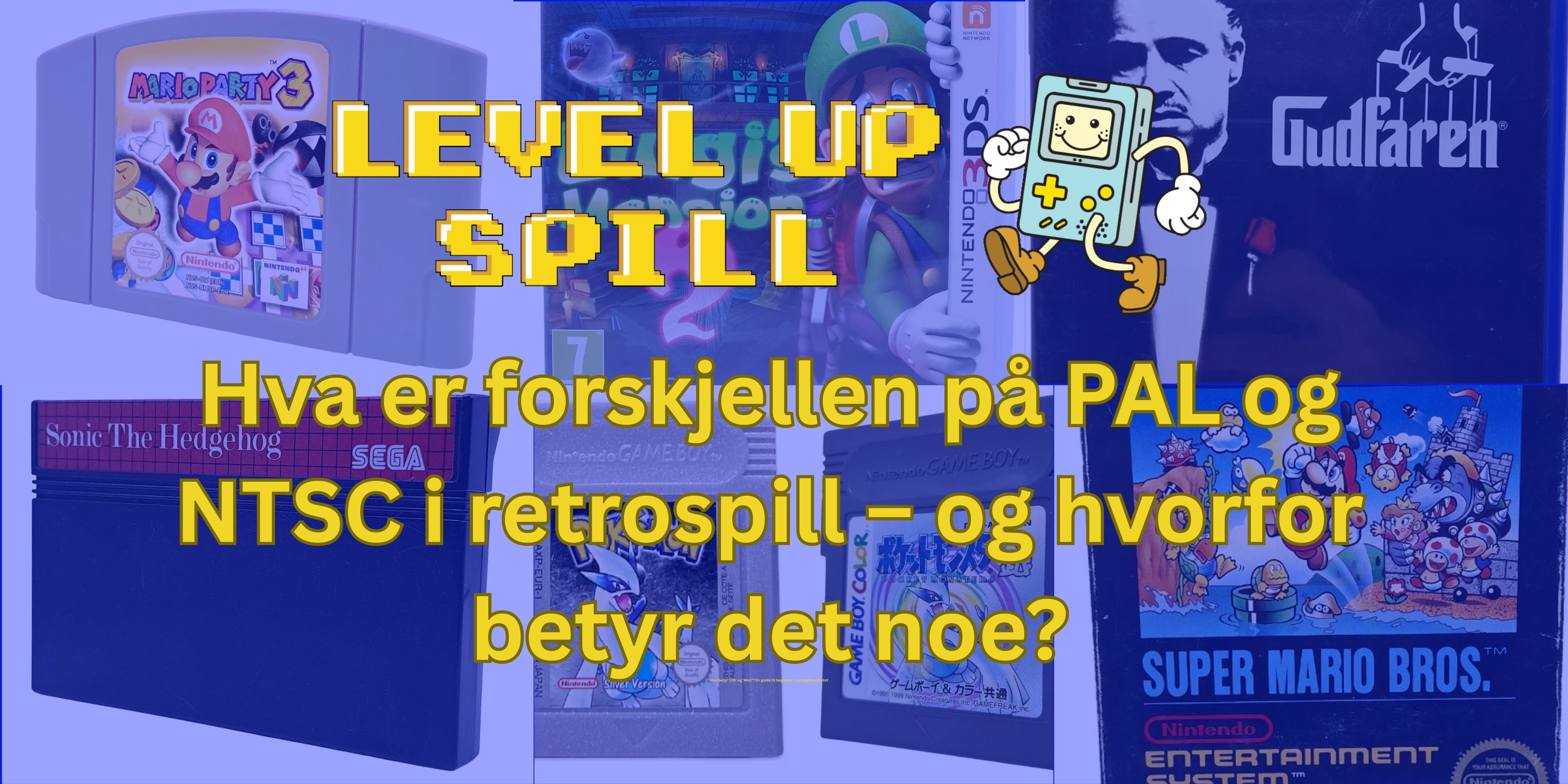 Hva er forskjellen på PAL og NTSC i retrospill – og hvorfor betyr det noe?