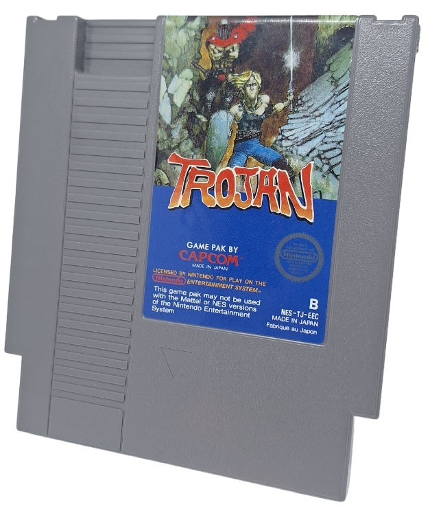 Trojan (Kun kassett) - Nintendo entertainment system spill (NES)