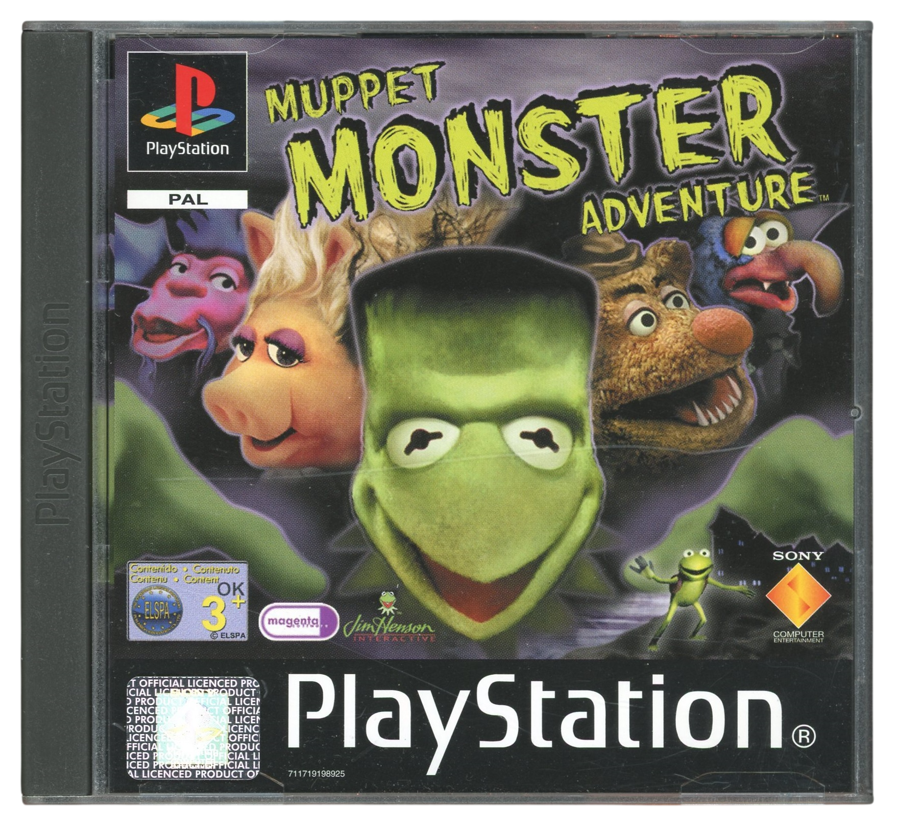 Muppet monster adventure - Playstation 1 spill (PS1)