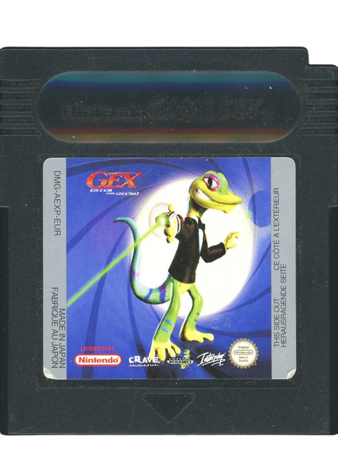 Gex - Enter the Gecko - Nintendo GameBoy Color spill
