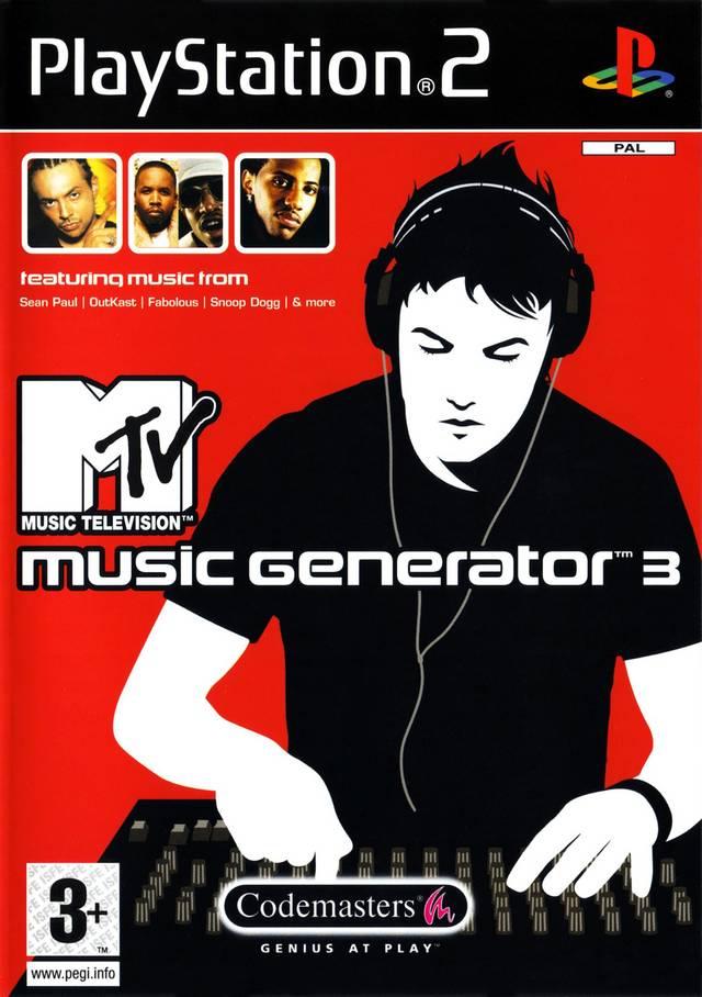 Bilde av coveret til MTV Music generator 3 - Playstation 2 spill (PS2)