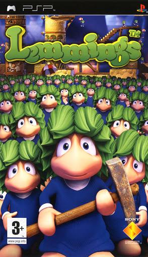 Lemmings - Playstation portable spill (PSP)