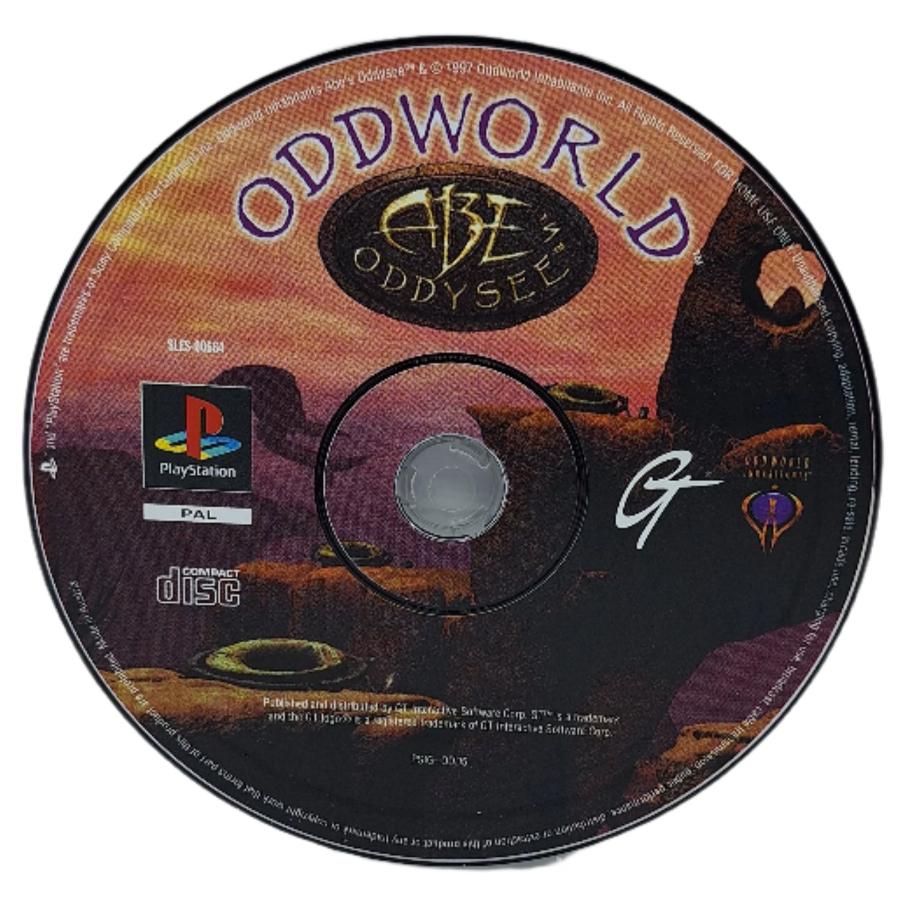 Bilde av Oddworld Abe S Oddyssee Brukt Playstation 1 Spill Ps1