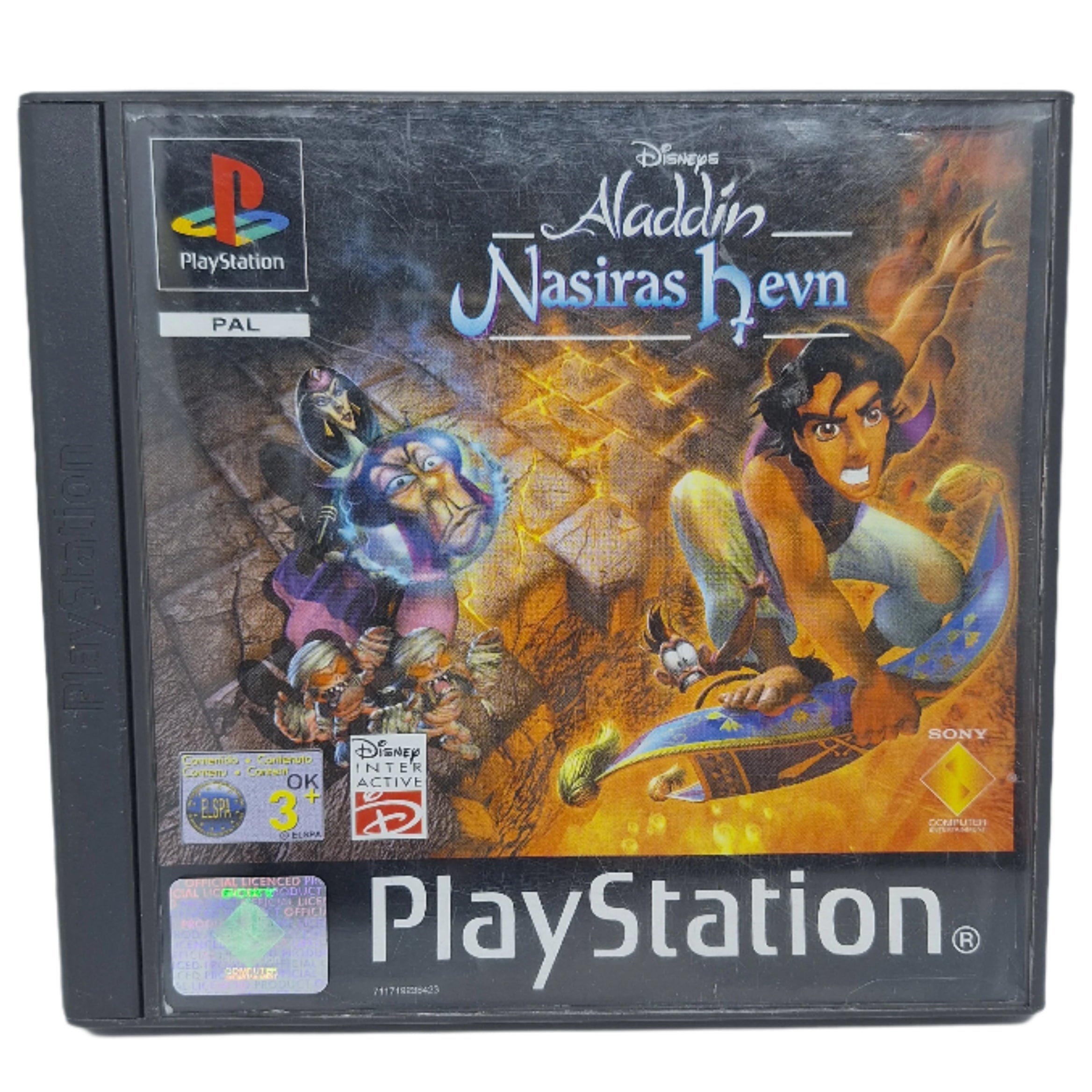 Bilde av Disney`s aladdin: Nasiras hevn - Playstation 1 spill (PS1)