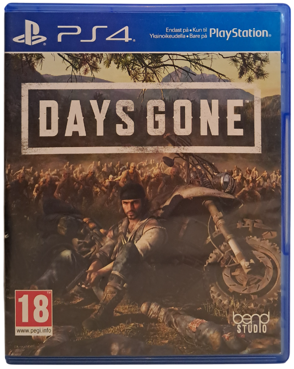 Days gone Playstation spill (ps4) God Disk-Cover