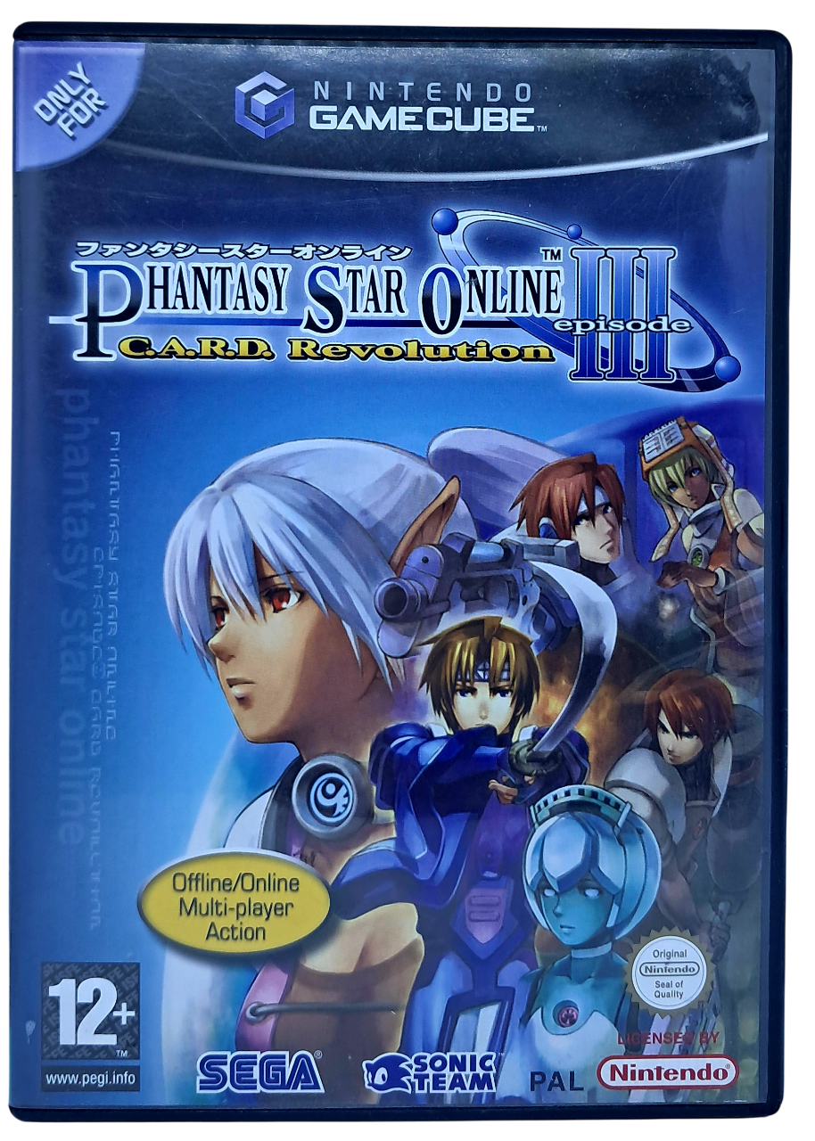 Produktbilde av Phantasy Star Online III / 3 - C.A.R.D Revolution - Nintendo GameCube spill