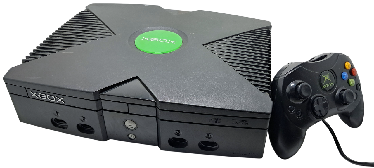 Produktbilde av Original svart microsoft Xbox original konsoll (Xbox Classic)