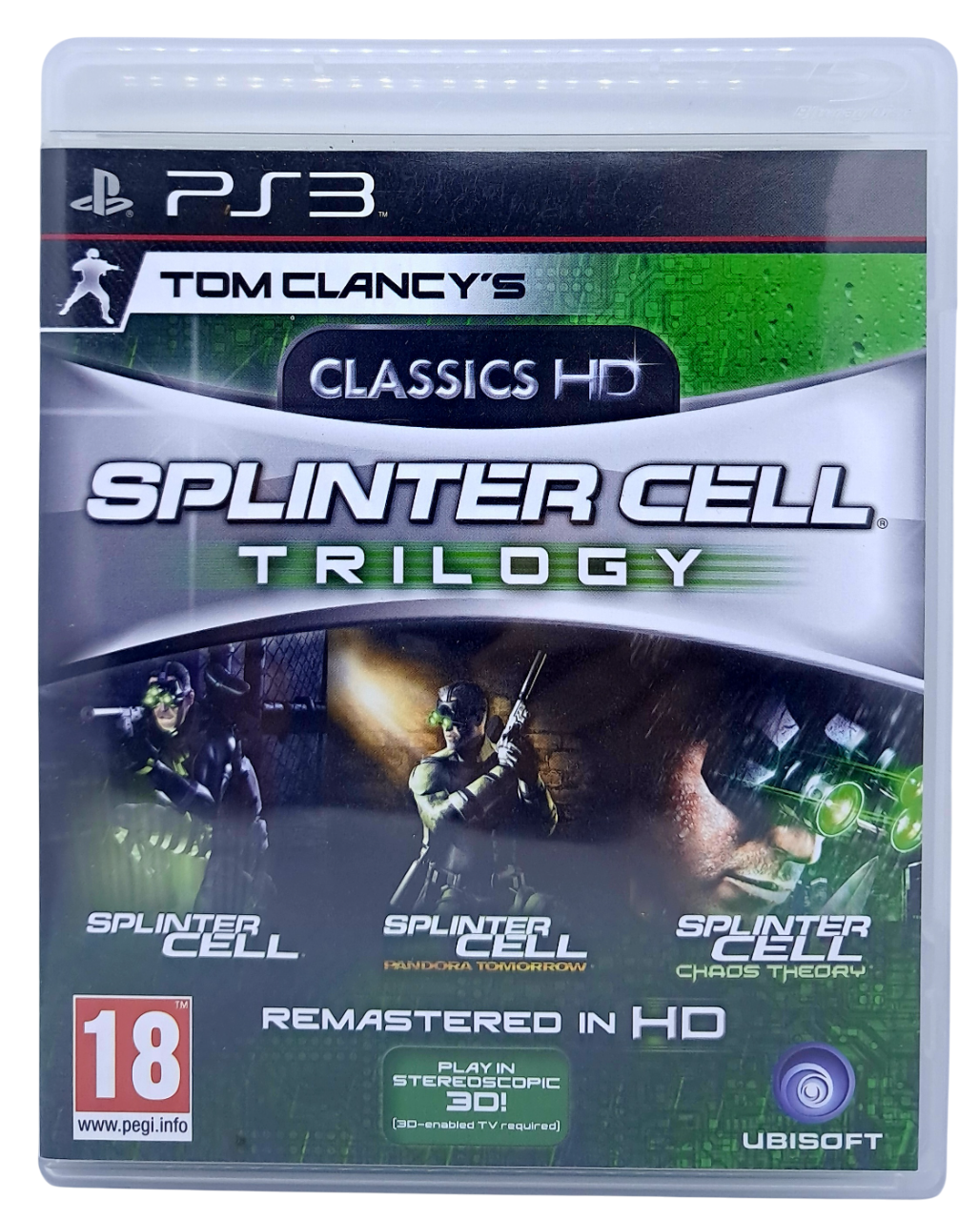 Produktbilde av Tom clancy's splinter cell trilogy - Classic HD - Playstation 3 spill (ps3)