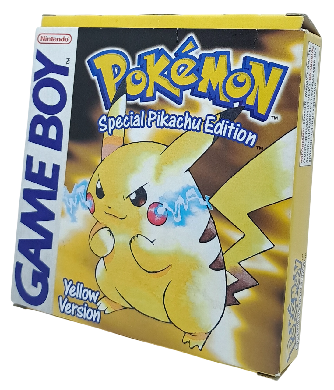 Produktbilde av Original pokemon yellow (i eske) - Nintendo Gameboy spill (GB)