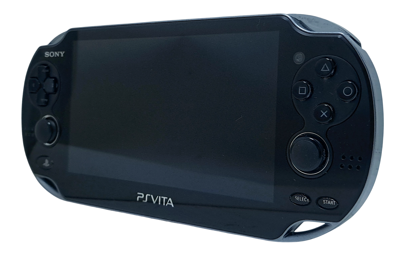 Produktbilde av Original svart sony Playstation Vita håndholdt konsoll med lader (PSVITA PCH-1000)