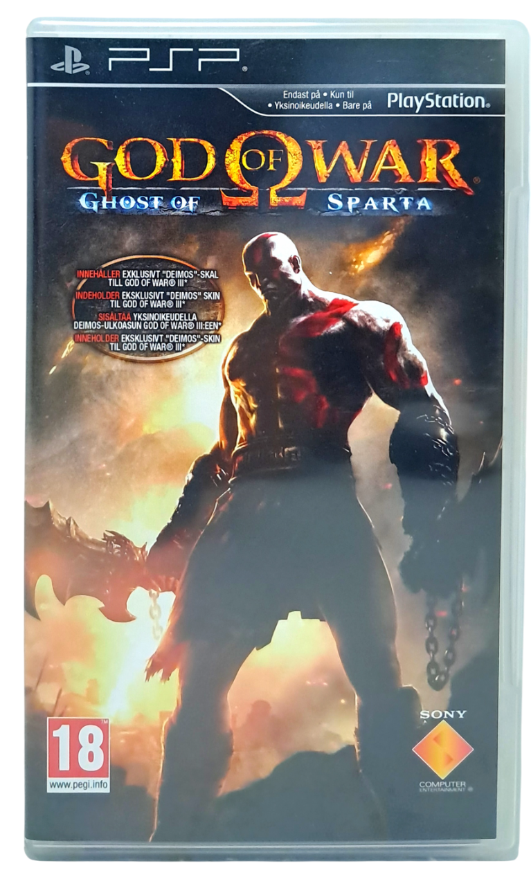 Produktbilde av God of war - Ghost of Sparta - Playstation portable spill (PSP)