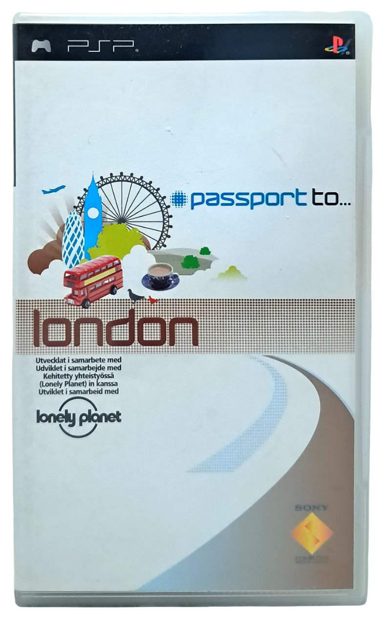 Produktbilde av Passport to London - Playstation portable spill (PSP)