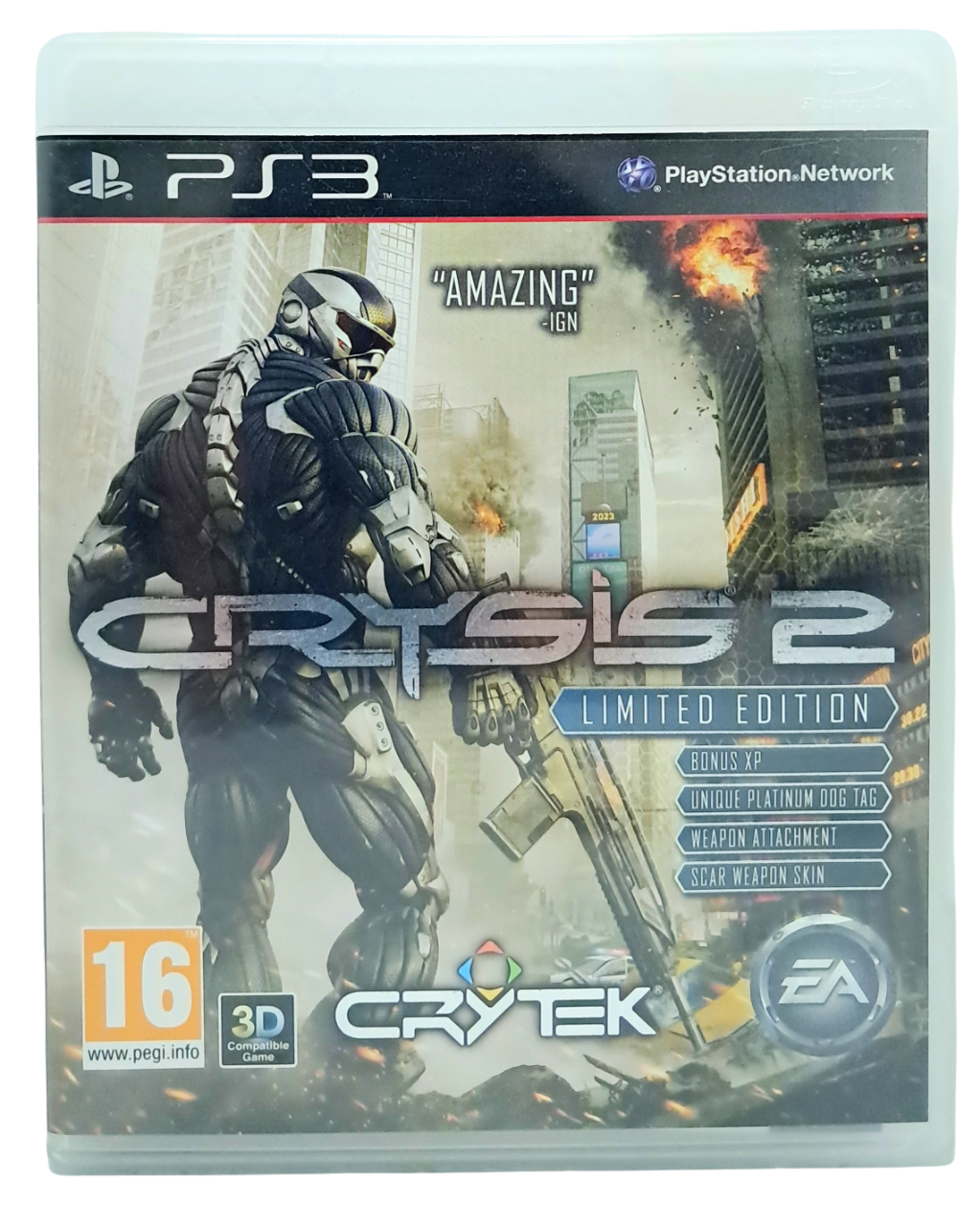 Produktbilde av Crysis 2 (limited edition) - Playstation 3 spill (ps3)
