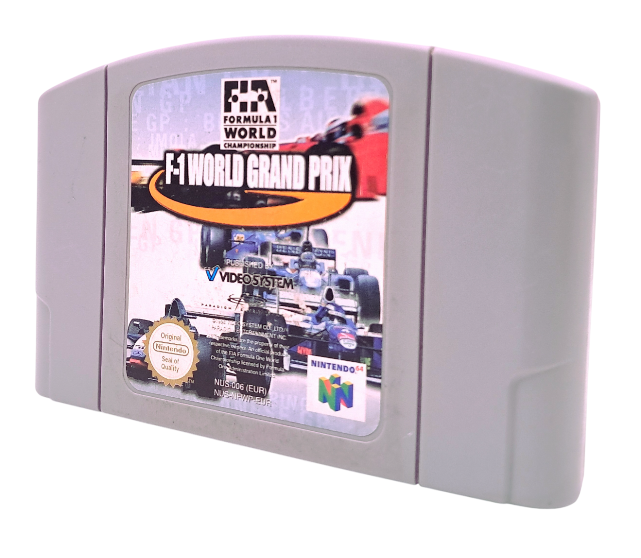 F-1 World Grand prix (kun kassett) - Nintendo 64 spill (n64)