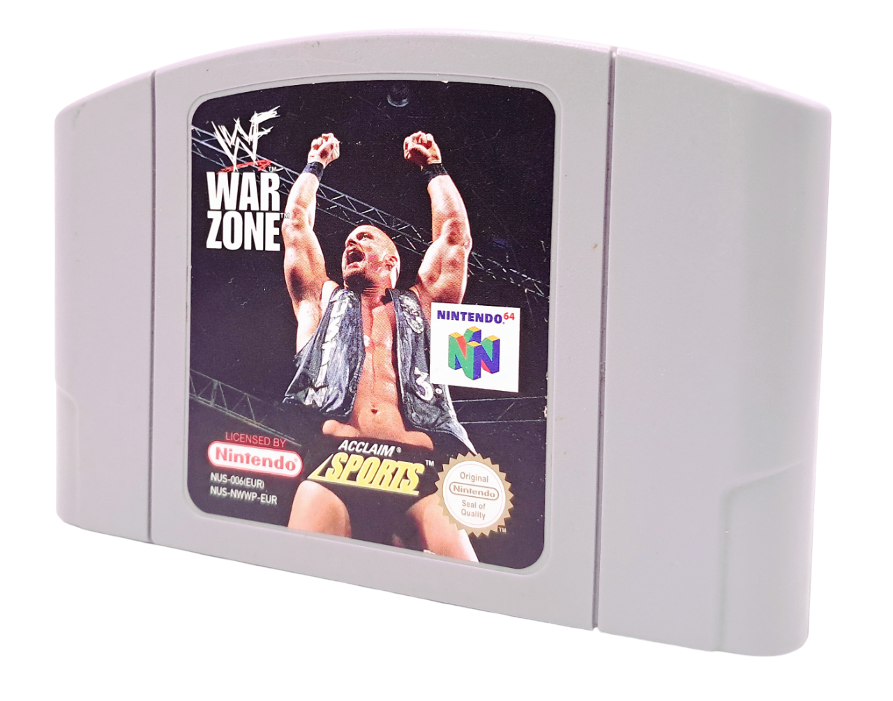 WWF war zone (kun kassett) - Nintendo 64 spill (n64)