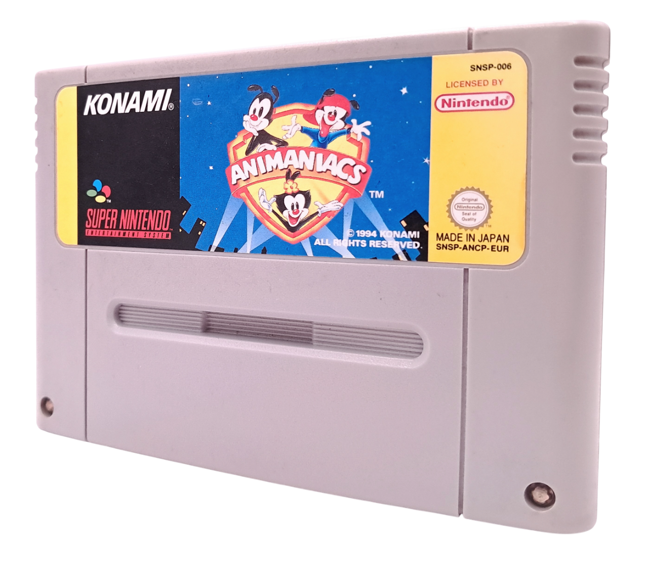 Animaniacs (kun kassett) - Super nintendo entertainment system spill (snes)