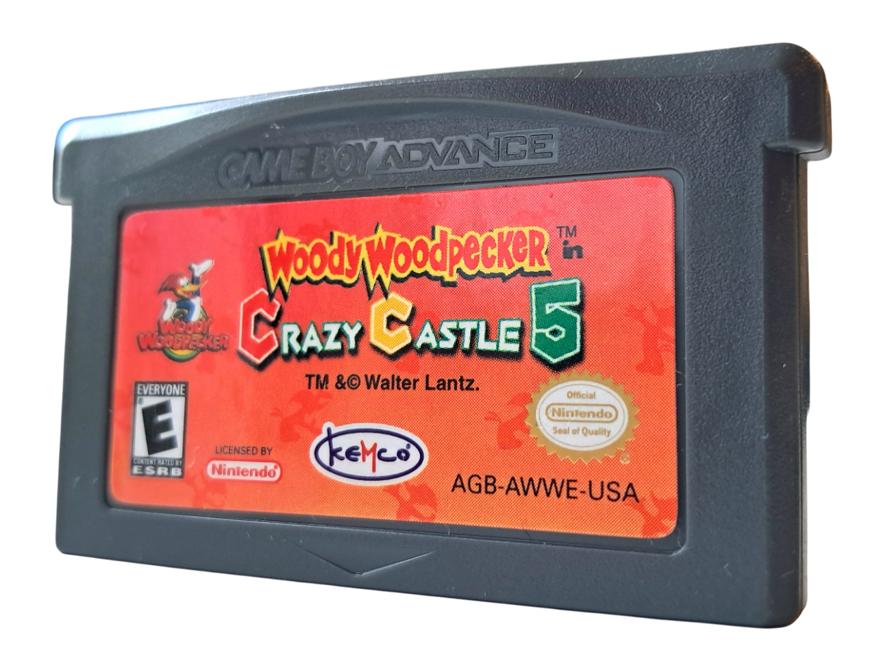 Woody Woodpecker - Crazy castle 5 - Nintendo Gameboy advance spill (GBA)