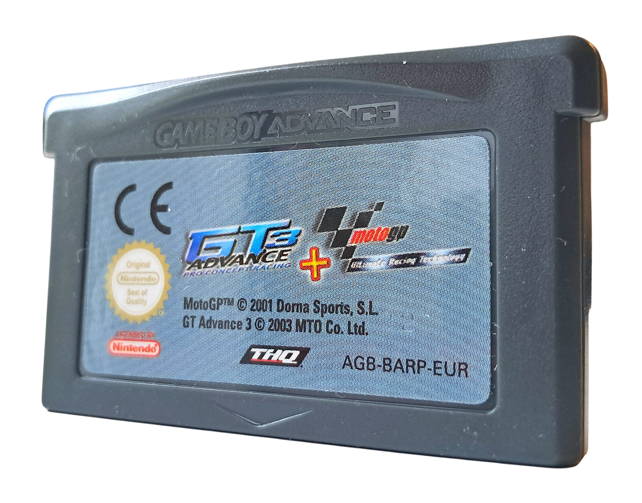 GT 3 + MotoGP - Nintendo Gameboy advance spill (GBA)