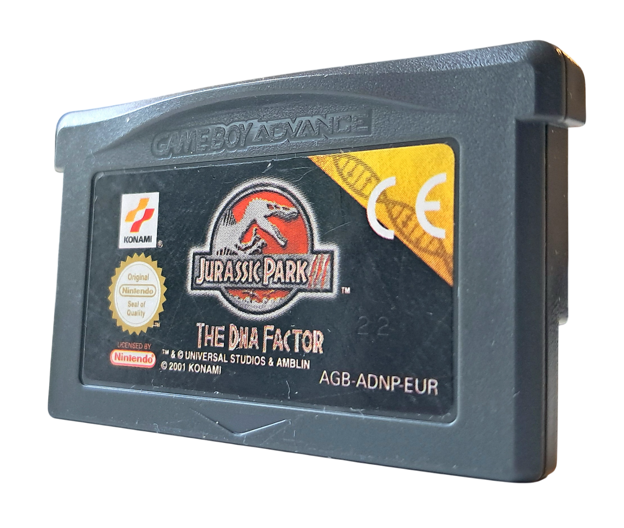 Jurassic park III / 3 - The DNA factor - Nintendo Gameboy advance spill (GBA)