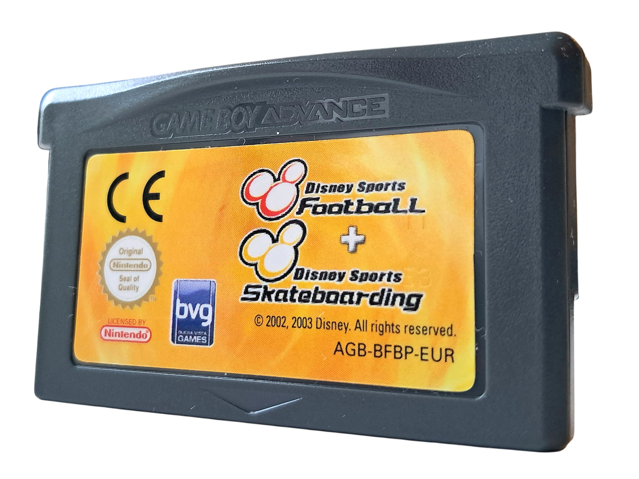 Disney sports - Football + Skateboarding - Nintendo Gameboy advance spill (GBA)