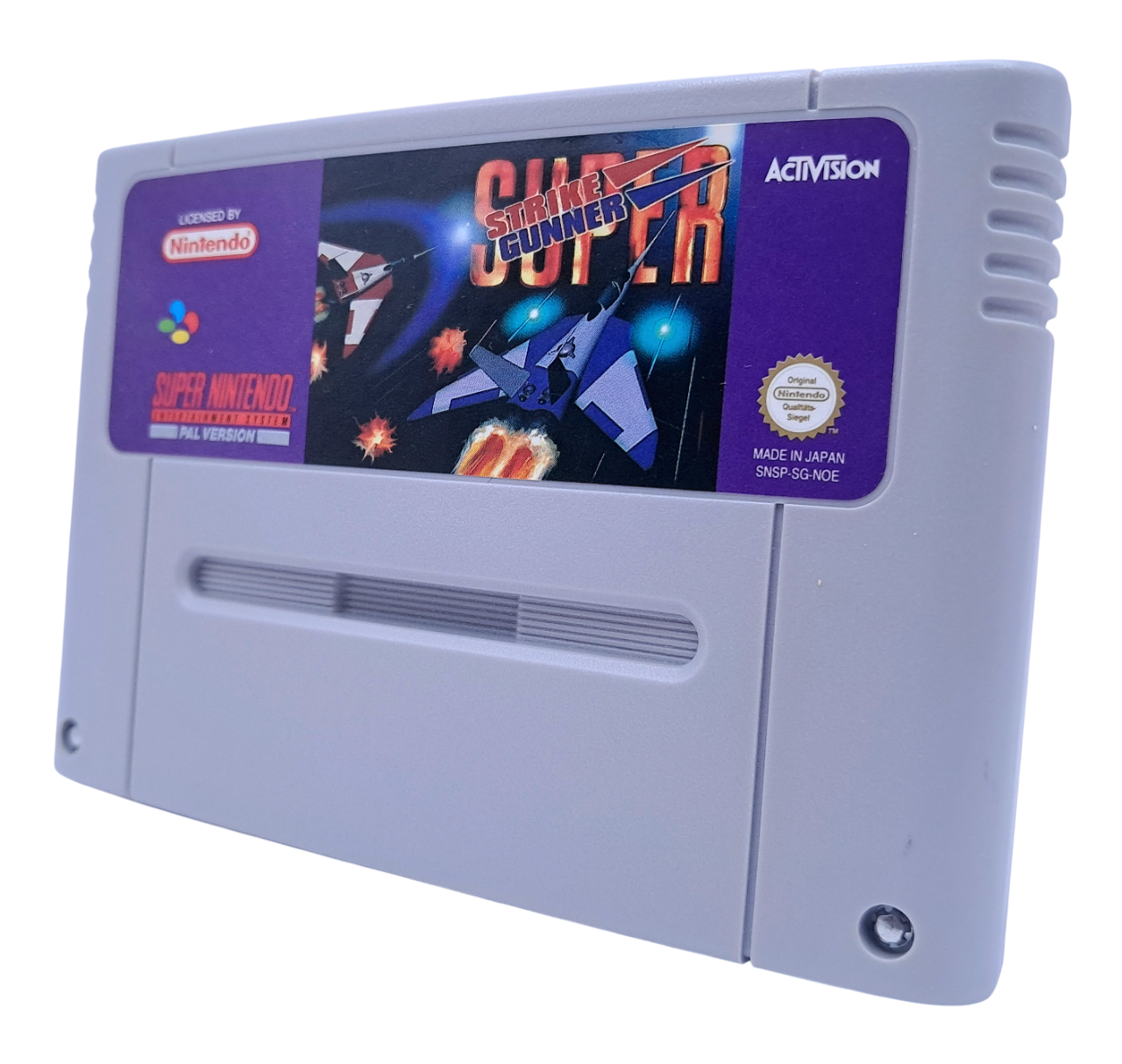 Super strike gunner - Super nintendo entertainment system spill (snes)