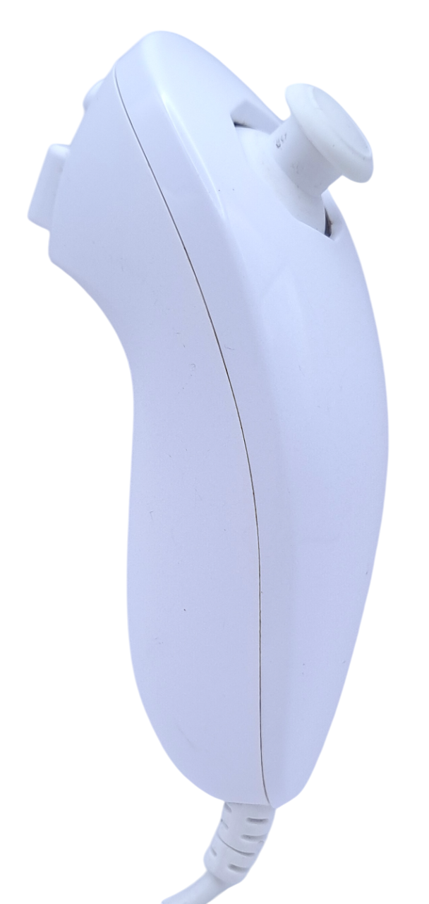 Hvit original Nintendo Wii Nunchuk