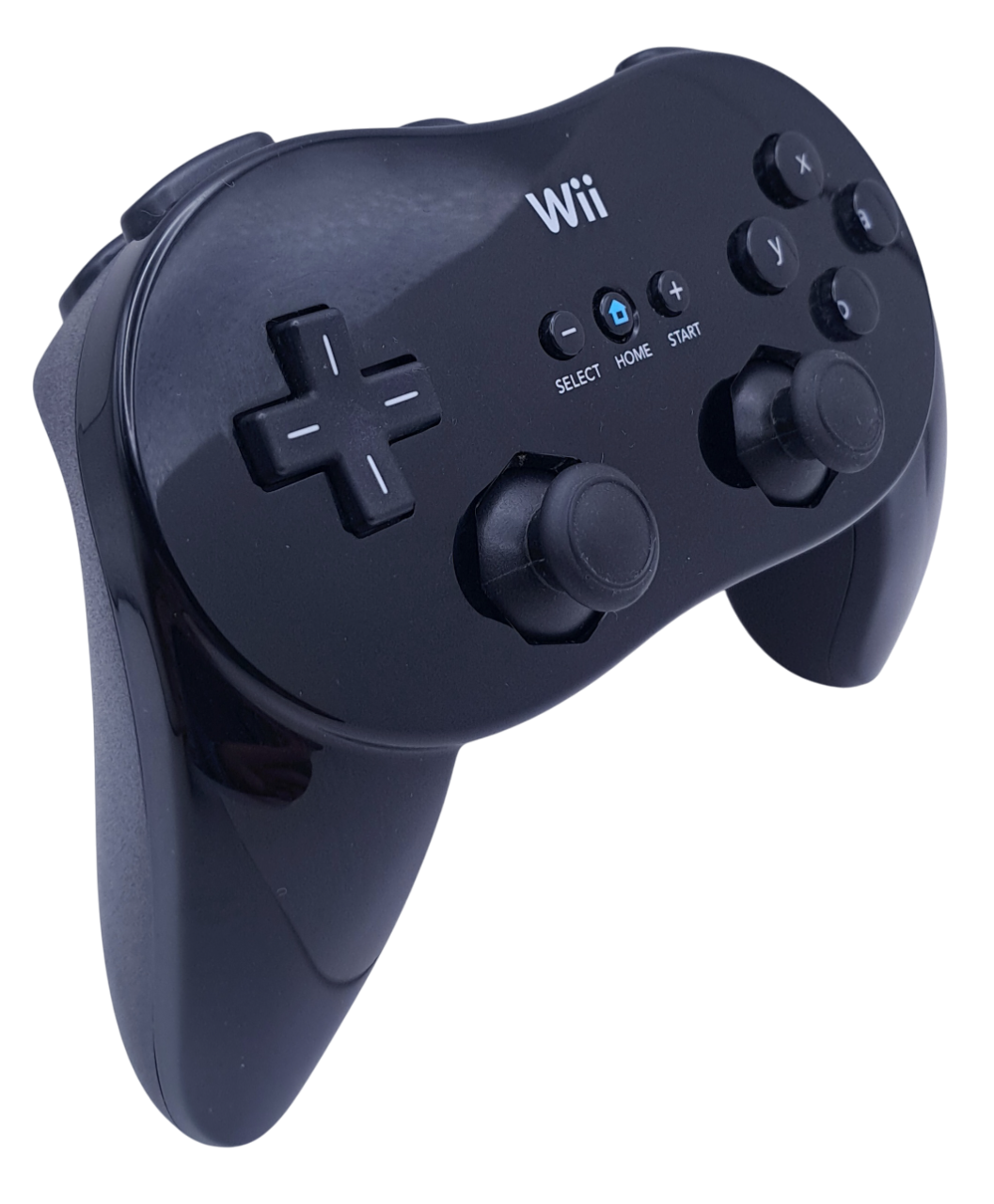 Original Svart Nintendo Wii Classic Pro Kontroller - Wii / Wii U tilbehør