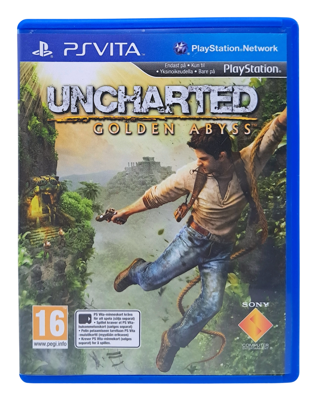 Uncharted - Golden abyss - Playstation Vita spill (PSVita)