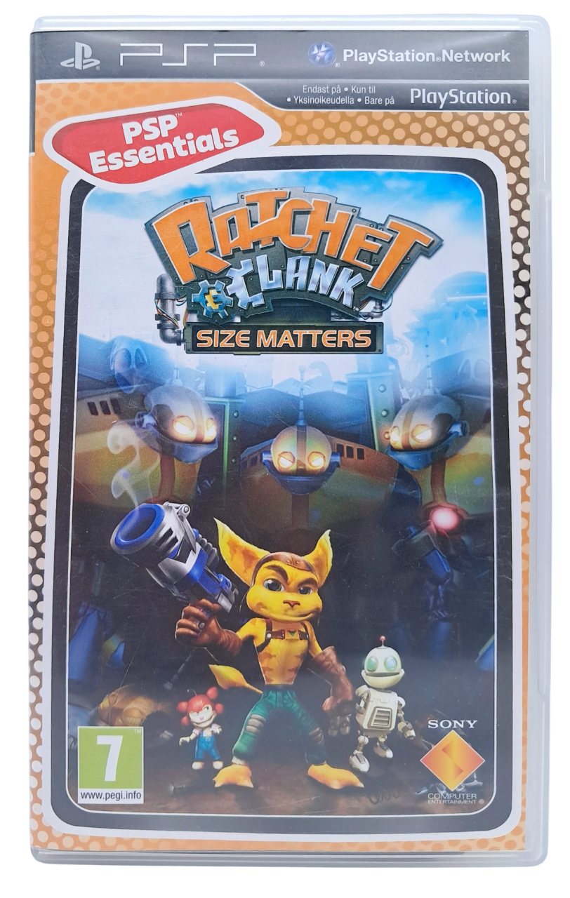 Ratchet and clank - Size matters (PSP essentials) - Playstation portable spill (PSP)