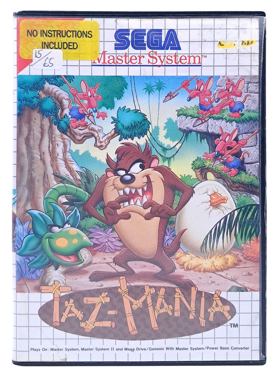 Taz-mania (i eske) - Sega master system spill