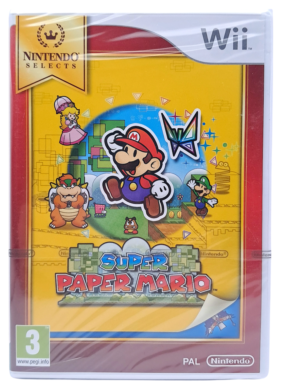 Super paper mario (nintendo selects) (nytt) - Nintendo Wii spill