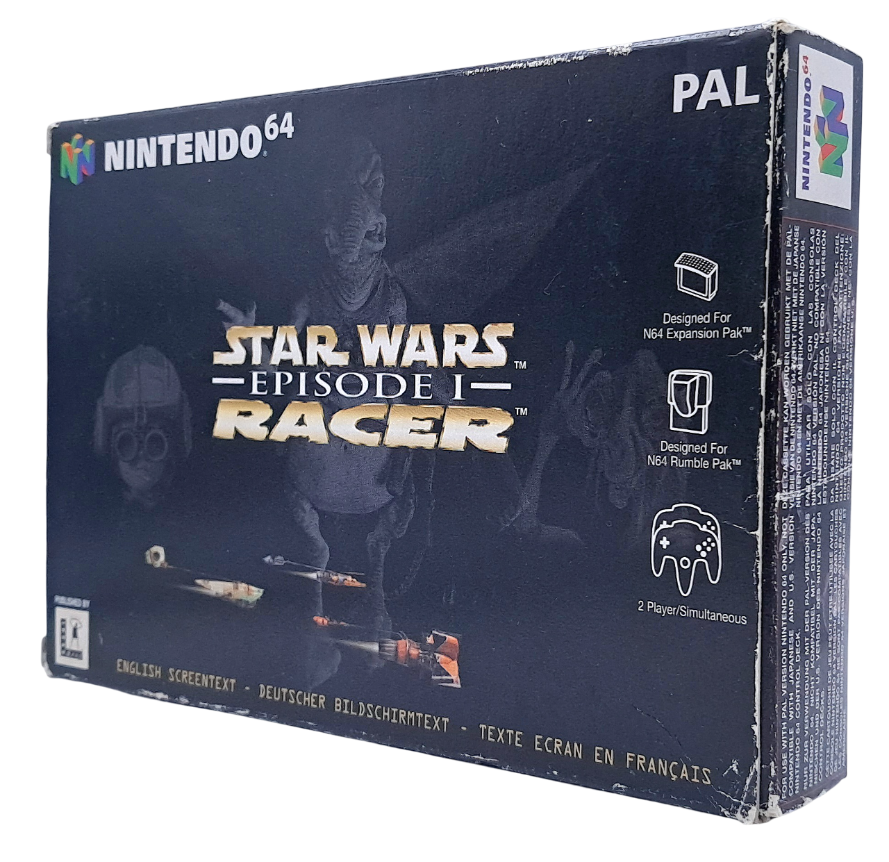 Star wars racer - Episode 1 - Komplett i eske (CIB) - Nintendo 64 spill (N64)