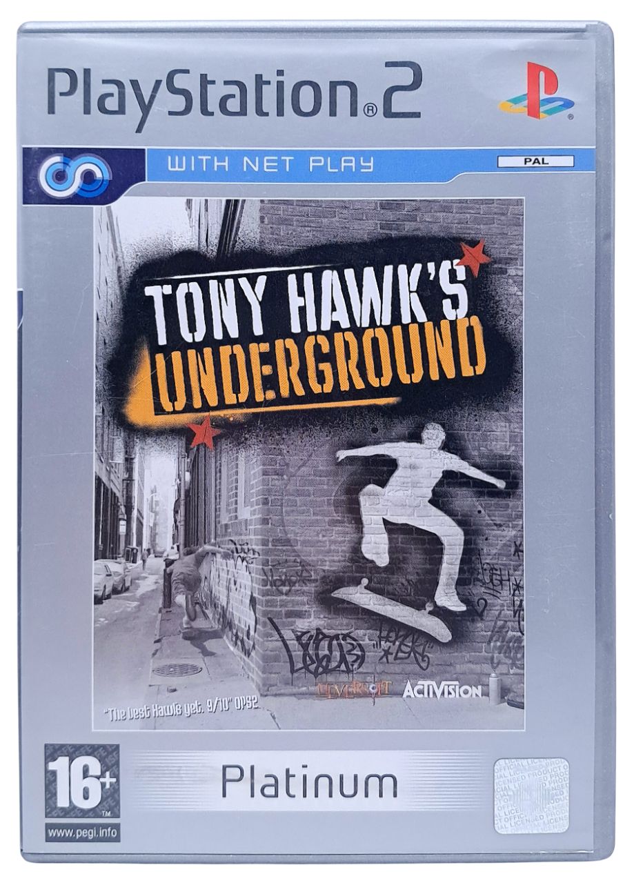 Tony hawk's underground (platinum) - Playstation 2 spill (PS2)