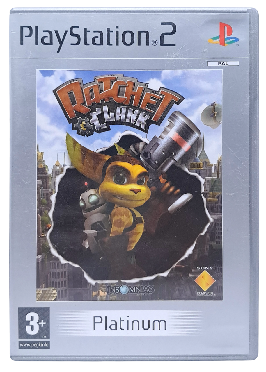 Ratchet and clank (platinum) - Playstation 2 spill (PS2)