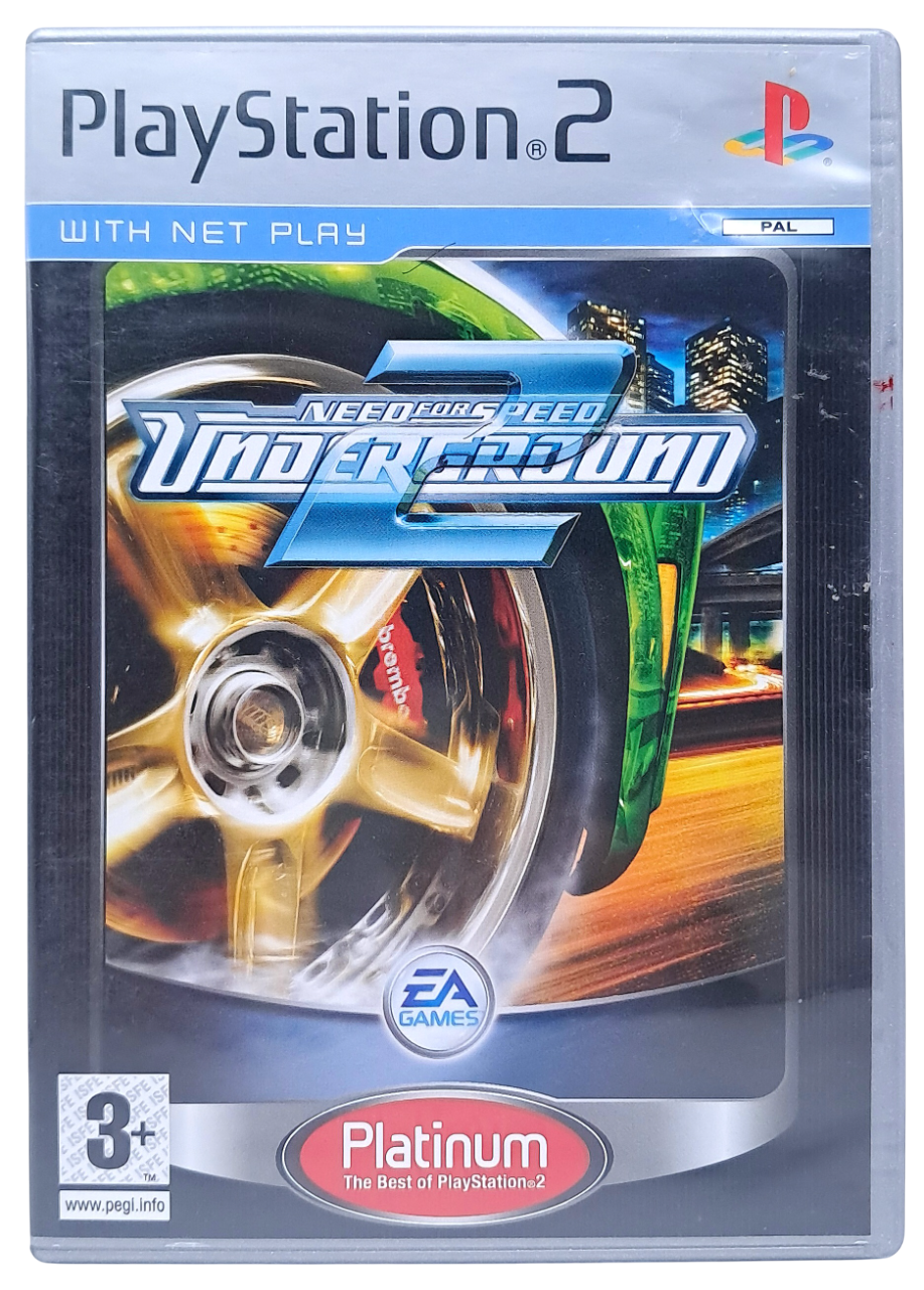 Need for speed - underground 2 (platinum) - Playstation 2 spill (PS2)
