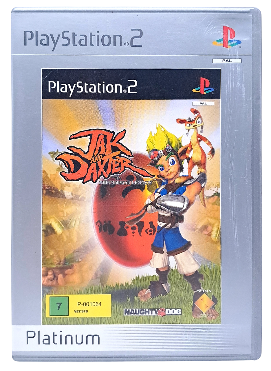 Jak and Daxter - The precursor legacy (platinum) - Playstation 2 spill (PS2)