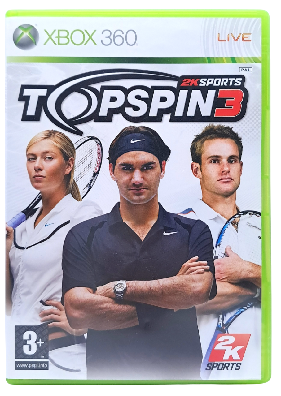 2k Sports - Topspin 3 - Xbox 360 spill