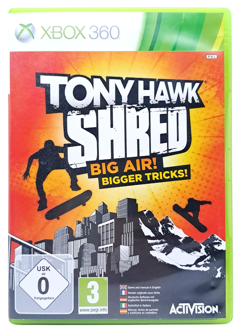 Tony hawk Shred - Xbox 360 spill