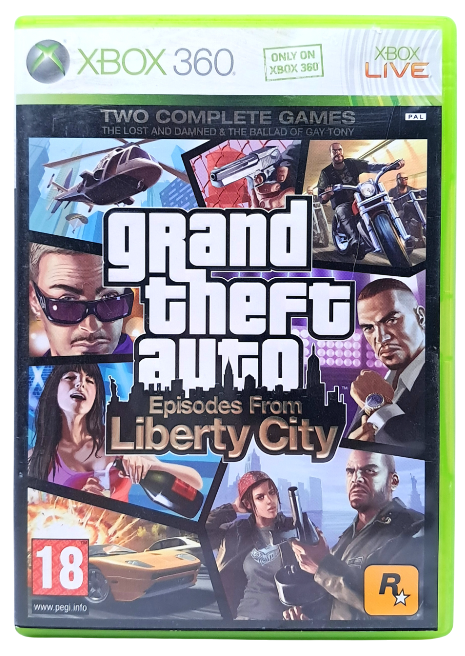 Grand theft auto - Episodes from liberty city - Xbox 360 spill