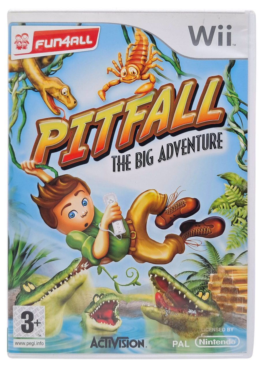 Pitfall - The big adventure - Nintendo Wii spill
