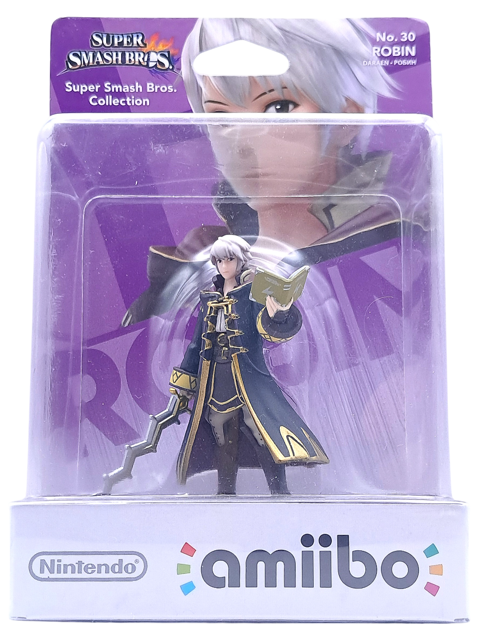 Amiibo Robin No. 30 Figur – Super Smash Bros. Collection