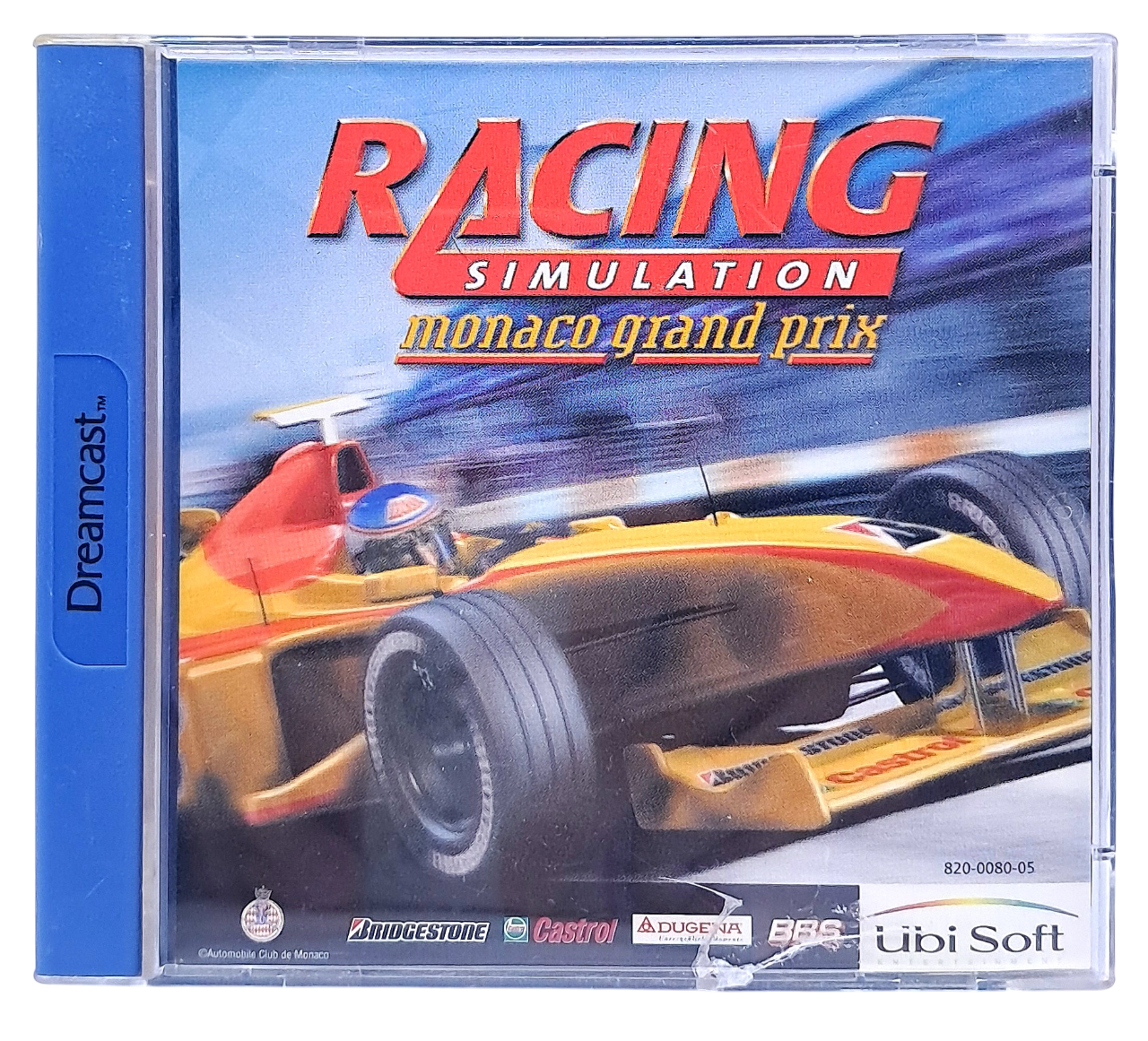 Racing simulation - Monaco Grand Prix - Sega Dreamcast spill