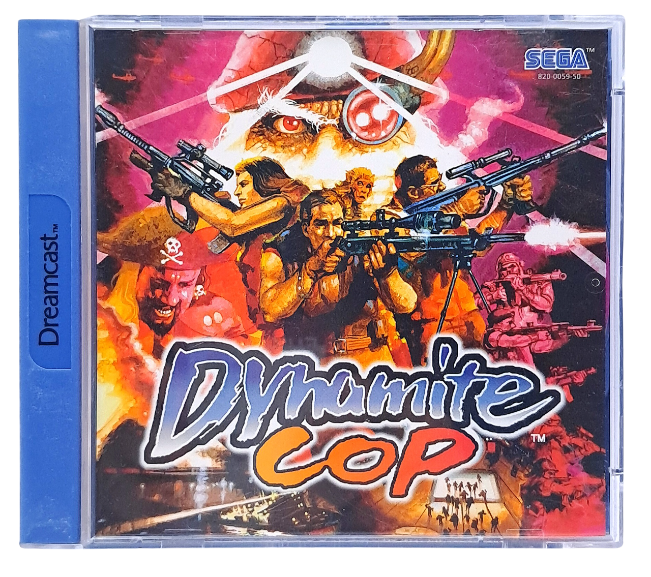 Dynamite cop - Sega Dreamcast spill
