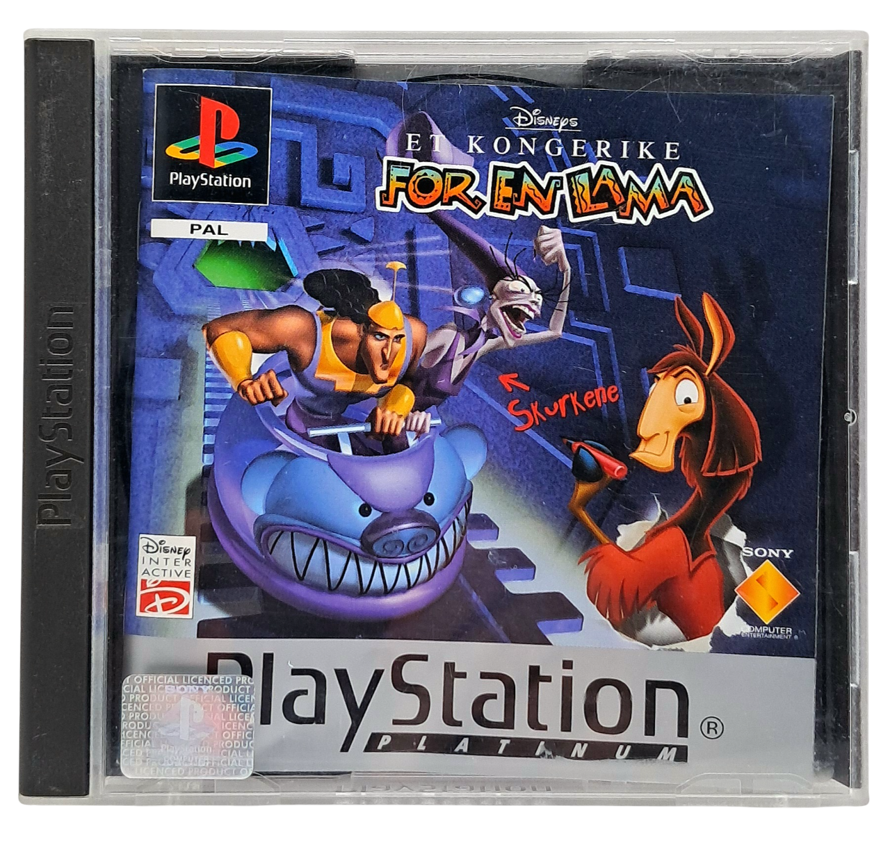 Disney's Et kongerike - for en lama (platinum) - Playstation 1 spill (PS1)