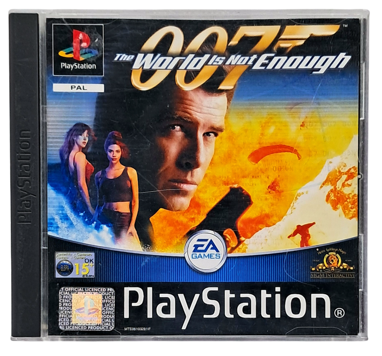 007 - The world is not enough - Playstation 1 spill (PS1)